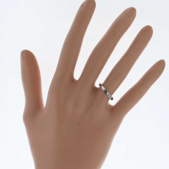 CARTIER Ring Damour Wedding Width about 2.5mm B4093900 Platinum PT950 No. 9 Wome - Picture 4 of 5